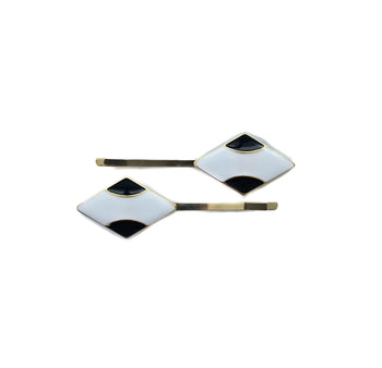 Beaufort Clips Black/White